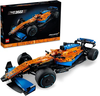 kolekcjonerki_com - Debiutujący dziś zestaw LEGO Technic 42141 Samochód wyścigowy McL...