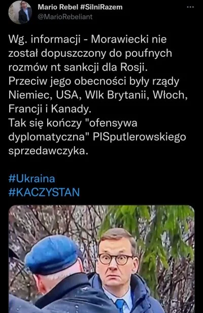 spere - > Polska jest w awangardzie działań antyputinowskich, ale wszystkie są one ko...