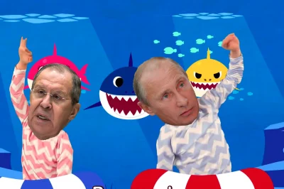 SuperStefan - Hej Mireczki, znacie Baby Shark? ( ͡° ͜ʖ ͡°) No to lecimy!

Putin #!$...