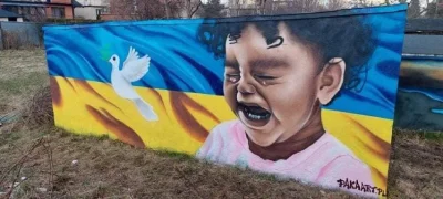 deafpool - Przypomnienie. W Lęborku powstał mural, a na nim typowe słowiańskie dzieck...