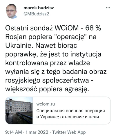 Gringo44 - Apropo #!$%@? że to tylko wojna Putina, problemem nie jest władza w rosji ...