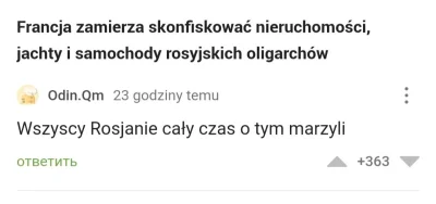 emyot2 - Niektóre sankcje są pozytywnie odbierane nawet przez samych ruskich.

#wojna...