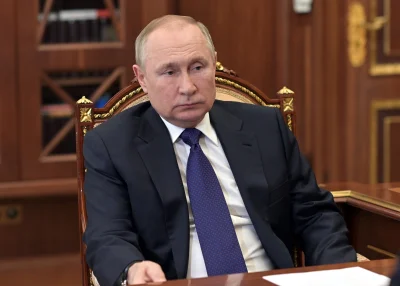 chrabiabober - Zdjecie Putina z ostatniej chwili ze spotkania z gubernatorem Petersbu...