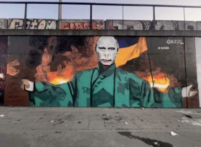 Kasoh32 - Nowy mural ( ͡° ͜ʖ ͡°) 

#wojna #rosja #ukraina #heheszki #polityka
