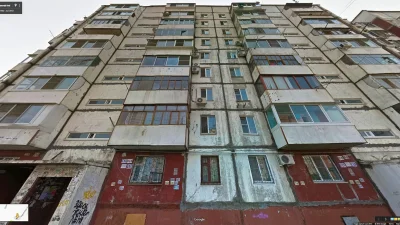 MirekDwumasa - Ktoś wie może dlaczego w Rosji/Ukrainie w blokach mieszkalnych zabudow...