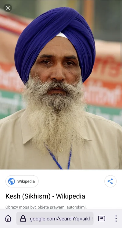 corryand - Tylko apeluje zebyscie umieli Sikhów odroznic od islamistow. Turban z "V" ...