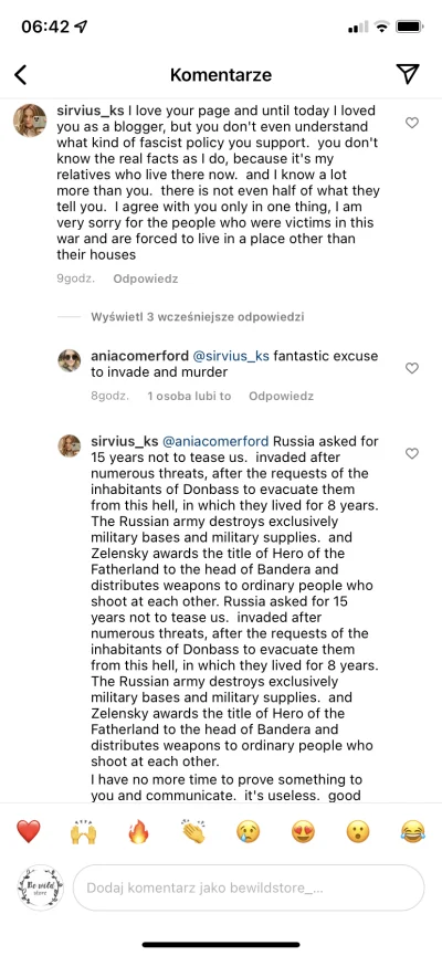 ladym333 - Instagram Tuskówny - konto komentujące wydaje się być prawdziwe. Tłumaczen...