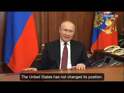 drte111 - Pełna przemowa Putina do narodu rosyjskiego z 24 grudnia (angielskie napisy...