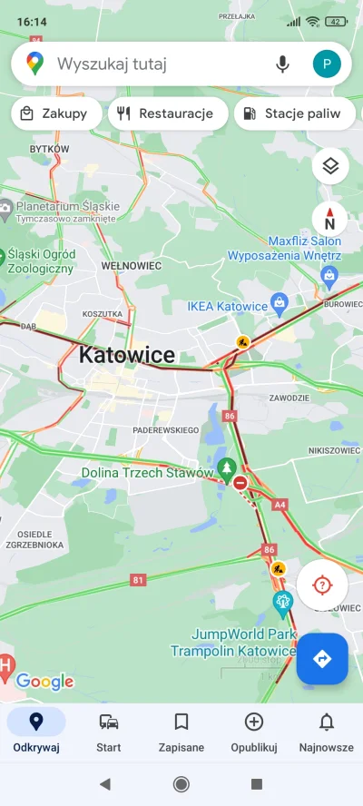 mamswojewady - #codziennadk79 znowu jeblo w tunelu #katowice #motoryzacja