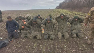 wjtk123 - Rosyjscy jeńcy z frontu południowego, z rejonu Mikołajewa, gdzie jak twierd...