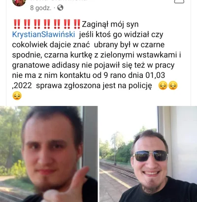 Wo0cash - Bardzo proszę o pomoc wszystkich którzy mogli go widzieć, mój dobry przyjac...