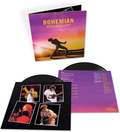 kolekcjonerki_com - Wydana na 2 winylach ścieżka dźwiękowa z Bohemian Rhapsody za 143...