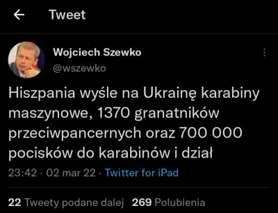 tomosano - Duża dostawa od Hiszpanów #ukraina 
#wojna