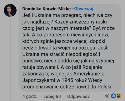 w.....w - Onuca się wypowiedziała
#ukraina