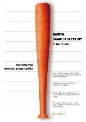 ali3en - 875 + 1 = 876

Tytuł: Nawyk samodyscypliny. Zaprogramuj wewnętrznego stróż...