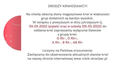 mroz3 - #wroclaw #rckikwroclaw #krwiodawstwo