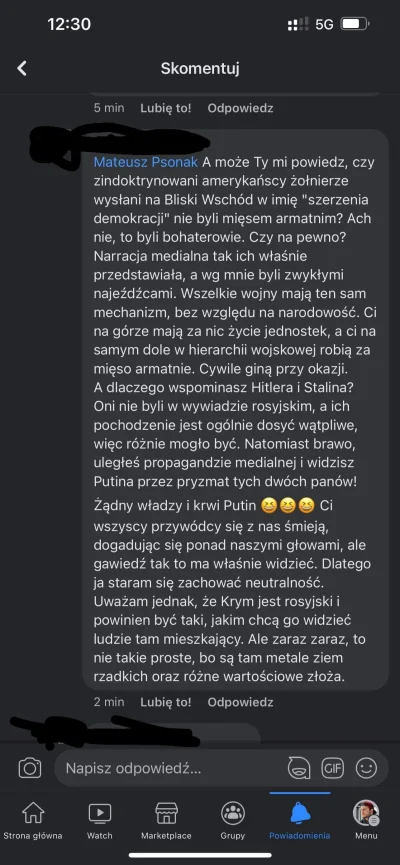 psonaczek - Mirasy co byście takiej pani odpisali?#pytanie #rosja #onuca #wojna