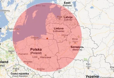 clbg - Zasieg Iskanderow z kaliningradu #wojna #rosja #ukraina ##!$%@?