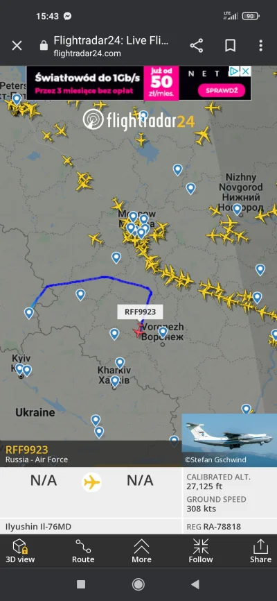 czarrny - A ten gdzie leci?
#flightradar24 #ukraina #rosja