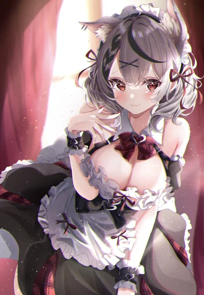 BlackReven - #randomanimeshit #saya2 #hololive #sakamatachloe #nekomimi #maid #anime ...