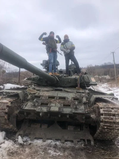 B.....s - Kolejny T90-A w rękach Ukraińców ( ͡° ͜ʖ ͡°) 

#wojna #ukraina