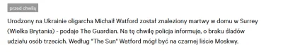 PanBulibu - A cóż to za przypadek?!?

 Urodzony na Ukrainie oligarcha Michaił Watfor...