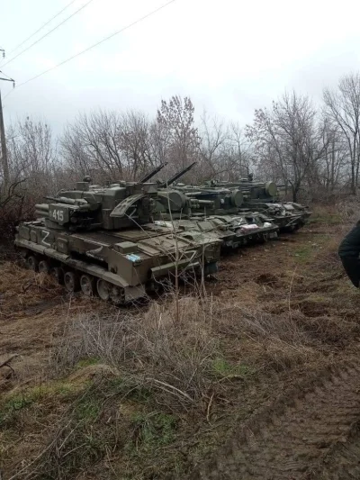 wjtk123 - Calutka bateria przeciwlotniczych Tunguzek przejęta przez Ukraińców. Wydaje...