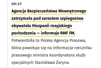 Onaaa20 - To już u nas jest dużo szpiegów Rosyjskich.
#rosja #ukraina #rosja