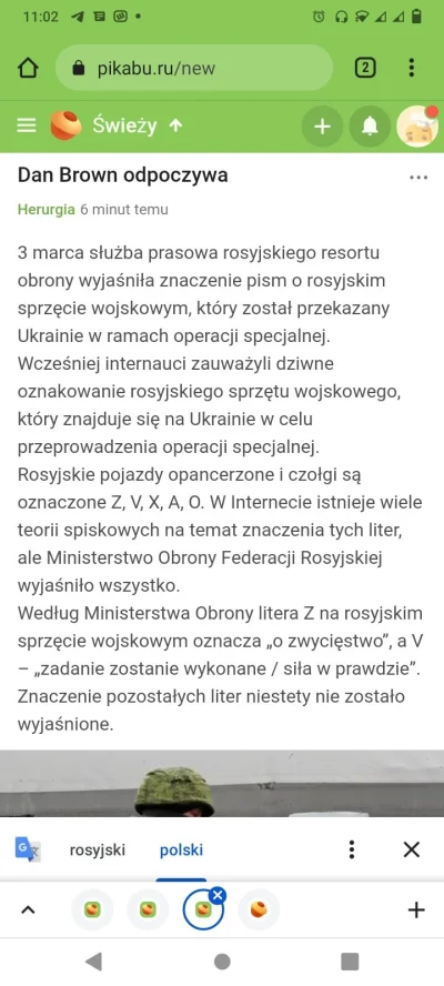 N.....y - @yosemitesam akurat ruskie ministerstwo obrony inaczej wyjaśnia te oznaczen...