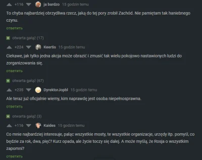 jutokintumi - @jutokintumi: Komentarze Rosjan (tłumaczone translatorem)