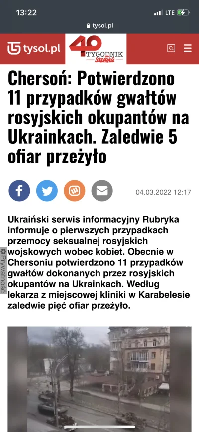 kogi - Gwałty w zajętych przez Rosjan miastach stają się codziennością.


#wojna #ukr...