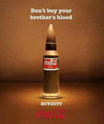 kikiro - Na twitterze postwał tag #BoycottCocaCola