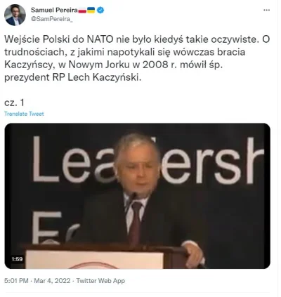 anonimek123456 - Całe szczęście, że swego czasu Kaczyńscy wprowadzili Polskę do NATO....