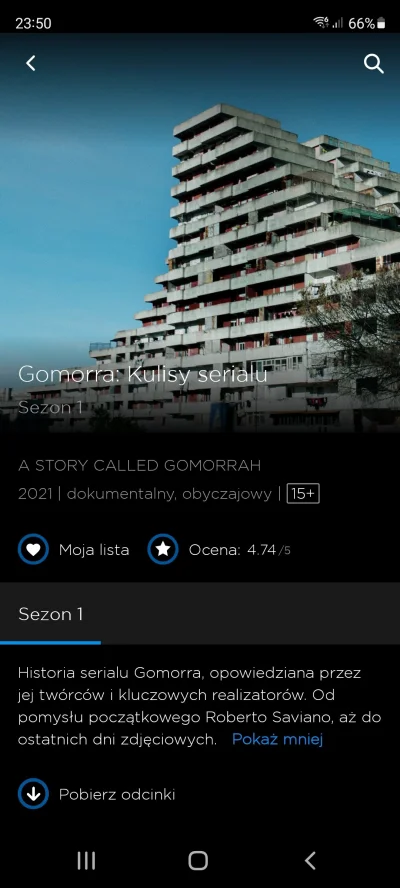 ForrestGump - Na #hbogo pojawiły się kulisy #gomorra. 4 odcinkowy dokument