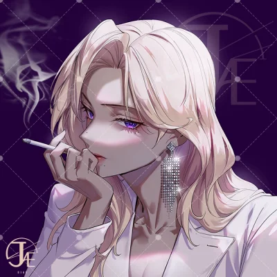 Azur88 - #randomanimeshit #anime #originalcharacter #cigarette