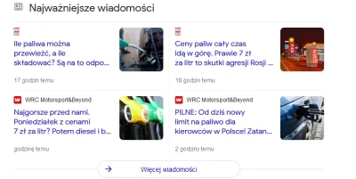 Neobychno - Media tydzień temu: NIE SIEJMY PANIKI, PALIWA WYSTARCZY, NIC NIE ZDROŻEJE...