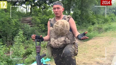 deziom - Tak wyglądał żołnierz ukraiński w 2014 roku. W wywiadzie powiedział, że dost...
