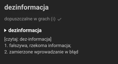 RazumichinZiK - @Bartholomaeus: No cóż, jesteś mądrzejszy od SJP. Gratuluję.