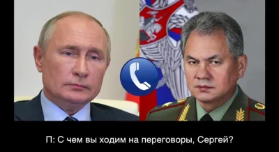 Smutnyprocesorr - Podobno nagrana rozmowa pomiędzy Putinem a generałem udostępniona p...