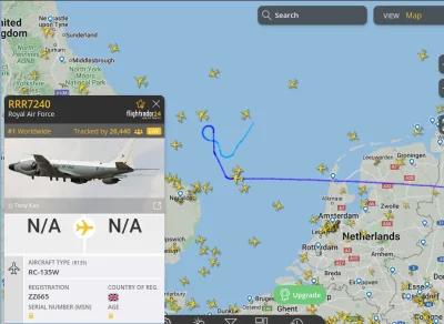 skoczek-wzwyz - A ten skąd wystartował?
#ukraina #wojna #flightradar24