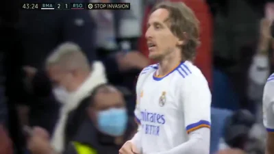 Matpiotr - L. Modrić, Real Madrid - Real Sociedad 2:1
#golgif #realmadryt #mecz #lal...