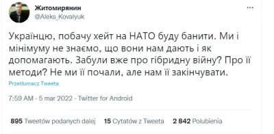 JPRW - Co bardziej kumaci na Ukrainie wiedzą, o co chodzi. Zełenski "krytykując NATO"...