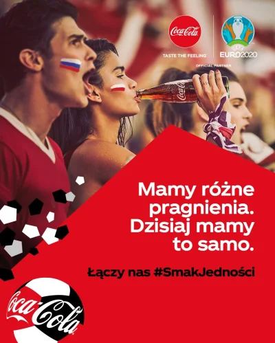 snob - To zdjęcie źle się zestarzało #cocacola #rosja #polska #reklama #euro2020 

...