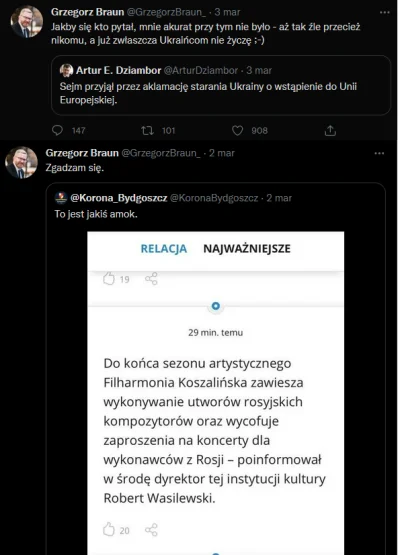 Tetsuya - Po 18 latach głosowania na Korwina/Konfederację mówię dość. To tylko dwa tw...