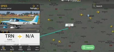 TataAstronom - samolot szpiegowski na flightradarze. 
#ukraina