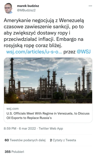 AShans - Amerykanie nie tylko z Iranem ale też z Wenezuelą negocjują aby kacapom d---...