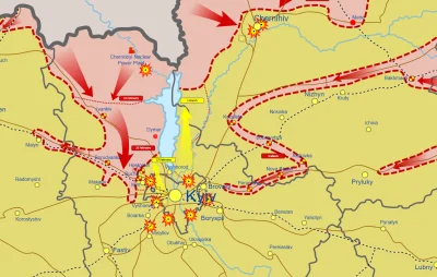 werterdojercewa - Wczorajsza kontrofensywa ukraińska odepchnęła onuce od Kijowa. Ech ...
