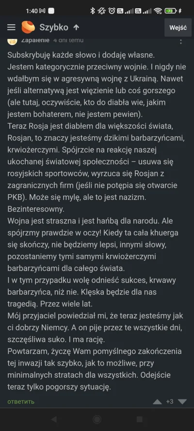 cebulaboczek - Kolejny post z tego samego wątku: