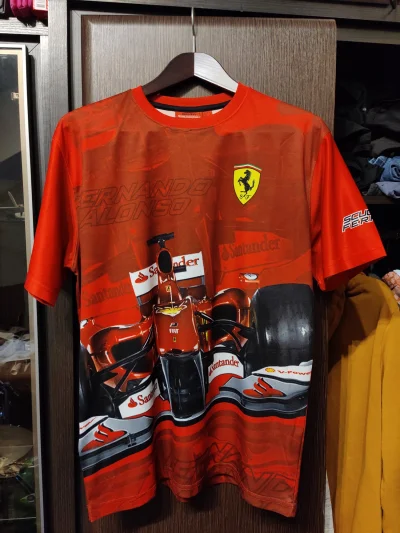 JemMandarynke - Ktoś chętny zakupić taką koszulkę sygnowaną przez wielkiego Fernando?...