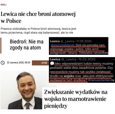popierduuka - Biedroń: Nie ma zgody na atom
Ciekawe gdzie aktualnie byłaby Polska, g...
